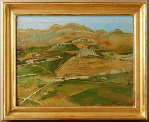 Sydländskt Landskap by Fritiof SCHÜLDT