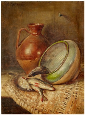 Still-life With Fish by Julij Julevic The Younger KLEVER