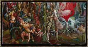 Erotisk Scen by Thomas HÄFNER - auction artwork with signature