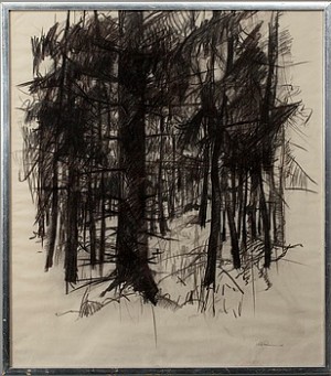 Skog by Arto PENNANEN - auction artwork with signature