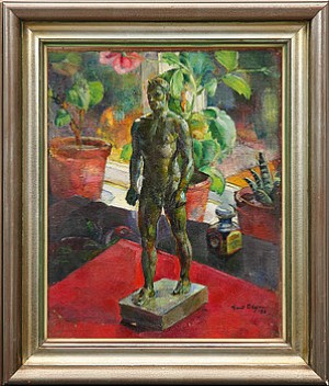 Stilleben Med Skulptur by Emil OLSSON