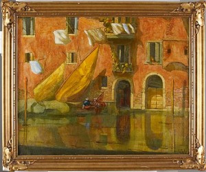 Motiv Från Venedig by Gennaro FAVAI - auction artwork with signature