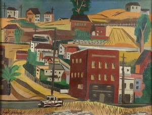 Untitled (east Bay Town) by Erle LORAN