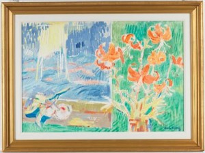 Tiger Lilies by Karl SCHRAG