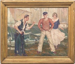 Two Sailors And A Young Lass by Connie Cornelius Grover HICKS