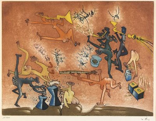Jazz Bande by Roberto MATTA