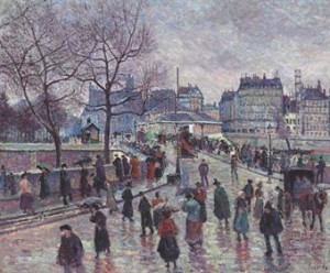Paris, Le Pont De L'archevêché by Maximilien LUCE