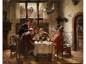 Gesellige Runde by Fritz WAGNER