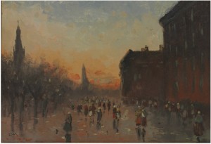 City Sunset by Lucien FRANK