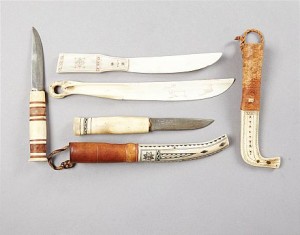 Kniv, Samearbete by SJ - auction artwork with signature
