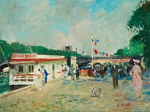 Bateaux Mouches Paris by Francois GALL