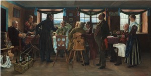 A Bavarian Party by Robert ENGELHORN - auction artwork with signature