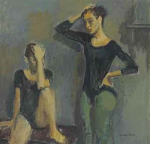 Two Dancers by Raphael SOYER