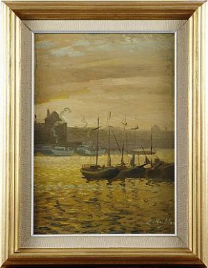 I Hamnen by Lennart NYBLOM