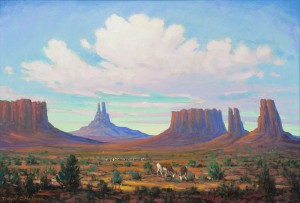 Monument Valley Antelope by Dwight Clay HOLMES