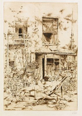 Old Garden, Chelsea by Axel FRIDELL