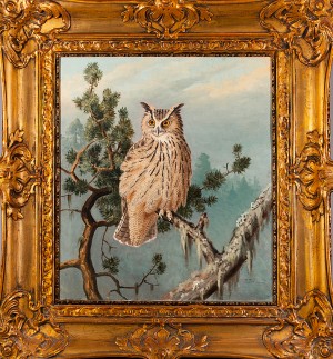 Berguv by Johan Fredrik TUHKANEN - auction artwork with signature