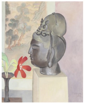 Stilleben Med Buddha-huvud by Einar JOLIN