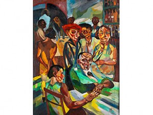Im Restaurant by Stas BLINOW