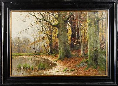 Höstlandskap by Walter MORAS
