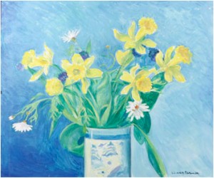 Blomsterstilleben by Einar NERMAN