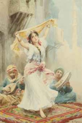 An Oriental Dancer by Fabio FABBI
