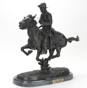 Trooper Of The Plains by Frederic Sackrider REMINGTON