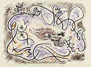 Composition by André MASSON