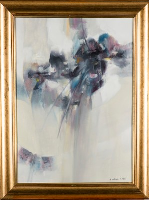 Abstraktinen Sommitelma by Aulis UOTILA - auction artwork with signature