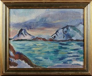 Fjordlandskap by Axel REVOLD