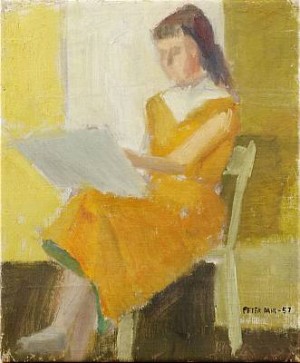 Sittande Kvinna by Peter DAHL