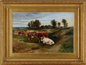 On The Border Of The New Forest by Arthur Alfred DAVIS