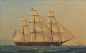 The Ship Charlotte A. Morrison by Richard FAXON