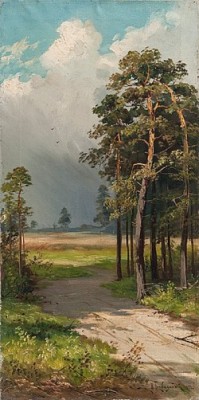 Storm Is Coming by Valerian Vitalievich BABADIN - auction artwork with signature