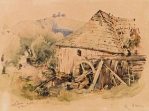 Mill Near Landskron by Rudolf Von ALT