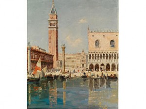 Ansicht Von Venedig by Lucia PONGA DEGLI ANCILLO - auction artwork with signature