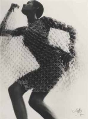 Paco Rabanne Dress by Jean CLEMMER - auction artwork with signature
