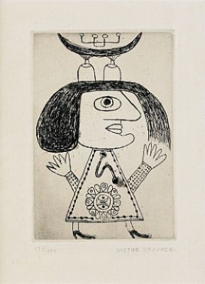 Woman by Victor BRAUNER