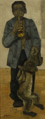 Le Montreur De Singe by Alfred Emile REVILLON - auction artwork with signature