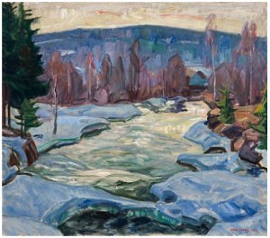 Snesmelting På Lillehammer by Lars JORDE
