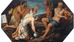 Mythological Scene With Jupiter by Juan De ROELAS