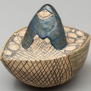 Fiskare I Båt by Lisa LARSON