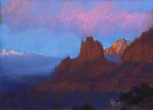 Morning Clouds Seen From Schnebly Hill, Sedona, Arizona by Peter ADAMS