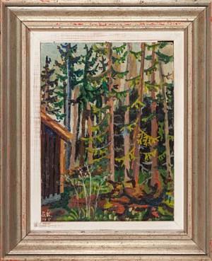 Skogsinteriør by Guy KROHG
