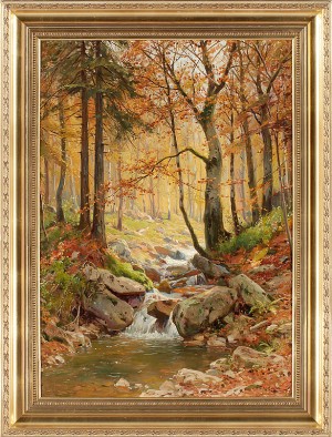 Höstlandskap by Walter MORAS