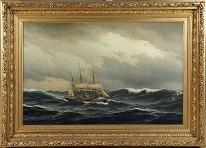Skepp I Hög Sjö by Carl Erik BAAGOE