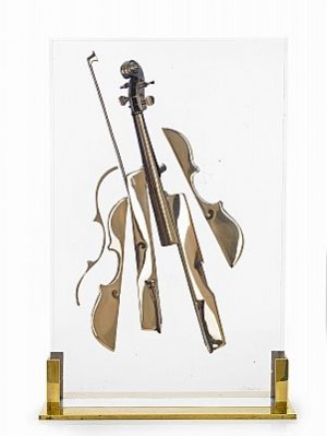 Accumulation De Violon by Fernandez ARMAN