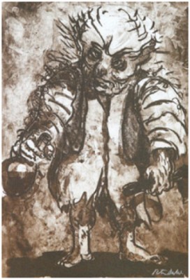 (87 Lito) Portfolio. Carl Michael Bellman: Fredmans Epistlar by Peter DAHL