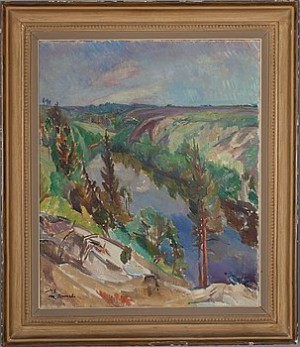 åslandskap by Matti ANNALA - auction artwork with signature