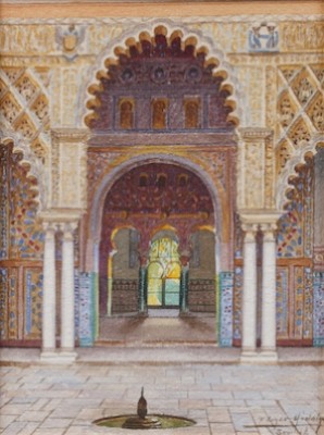 Seville by F. Liger HIDALGO - auction artwork with signature